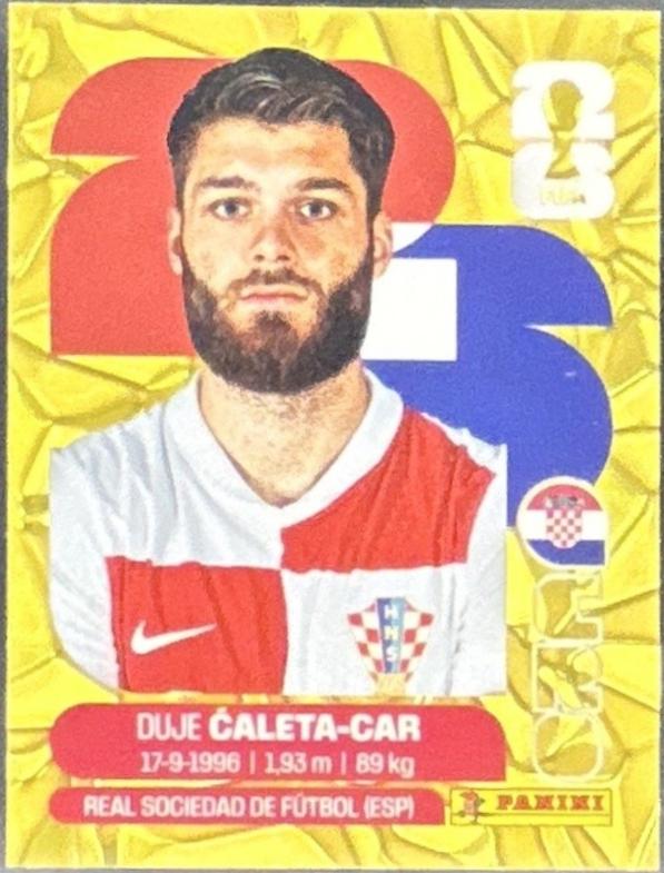 Duje Caleta-Car [Gold Flood Crumple] #CRO3