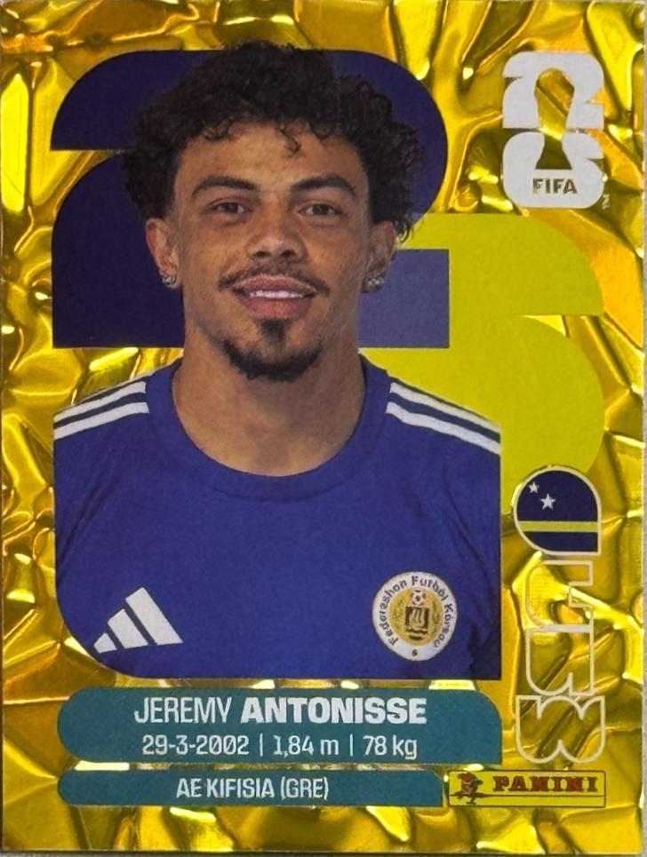Jeremy Antonisse [Gold Flood Crumple] #CUW18