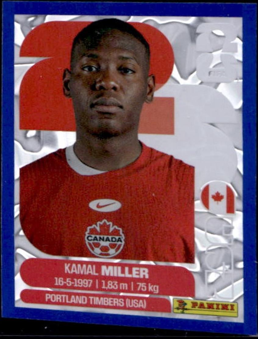 Kamal Miller [Blue Crumple] #CAN9