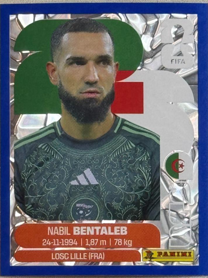 Nabil Bentalab [Blue Crumple] #ALG12