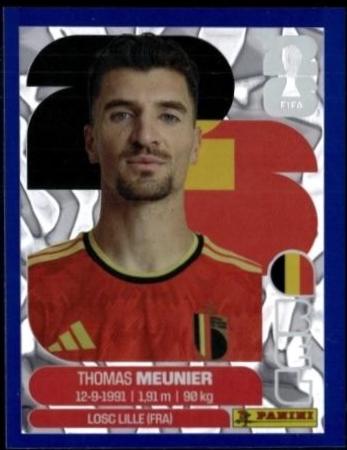 Thomas Meunier [Blue Crumple] #BEL8