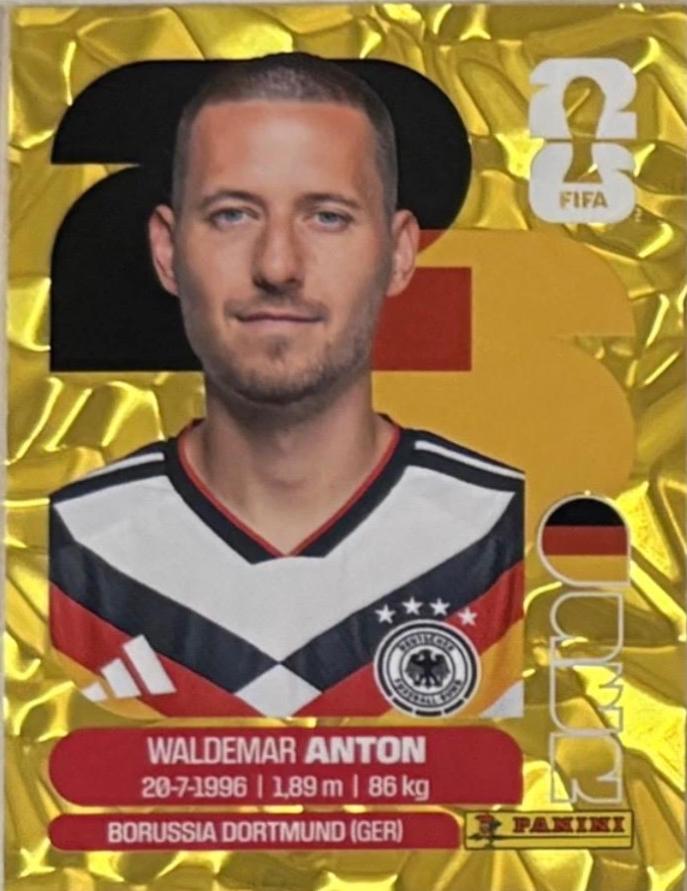 Waldemar Anton [Gold Flood Crumple] #GER7