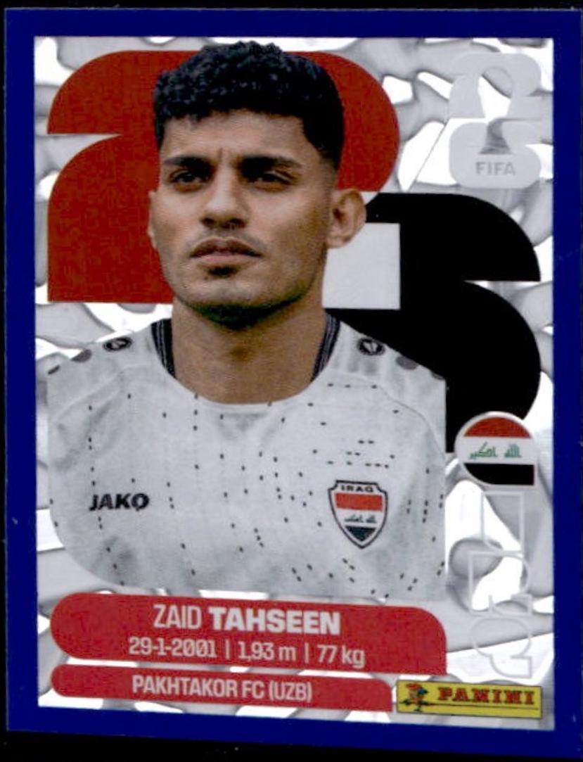 Zaid Tahseen [Blue Crumple] #IRQ7