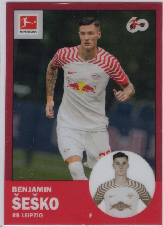 Benjamin Sesko [Red Refractor] #TAN-32