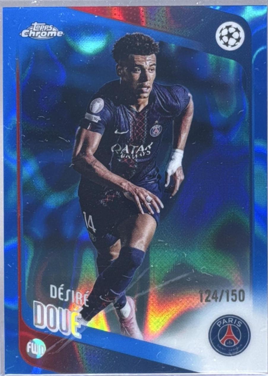 Desire Doue [Blue Lava Refractor] #198