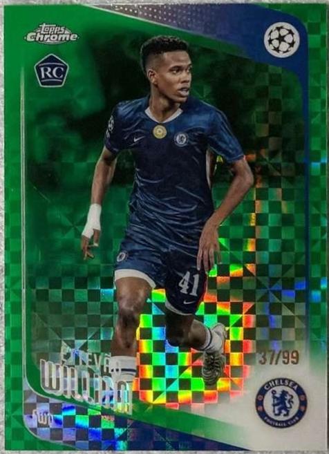 Estevao Willian [Green X-Fractor] #66