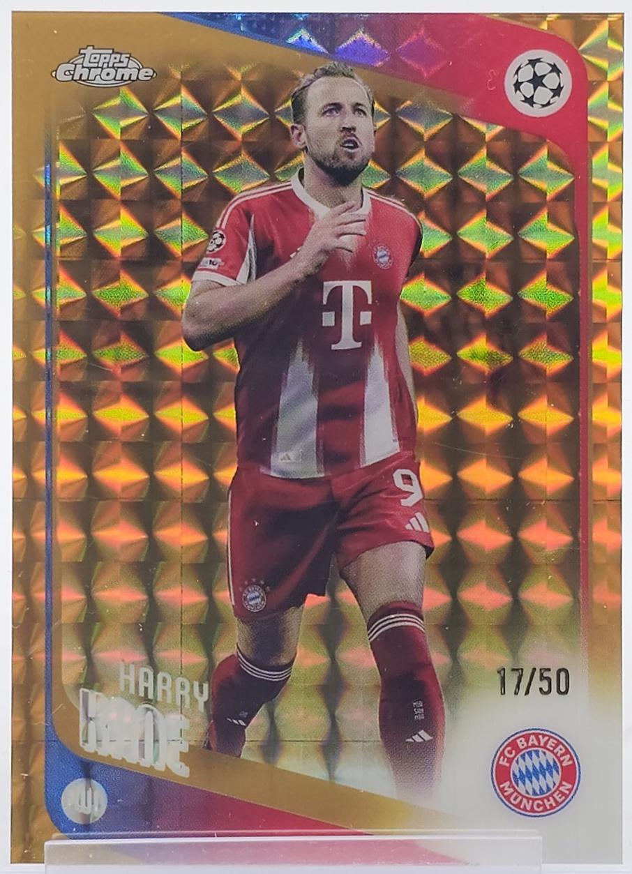 Harry Kane [Gold Geometric Refractor] #182