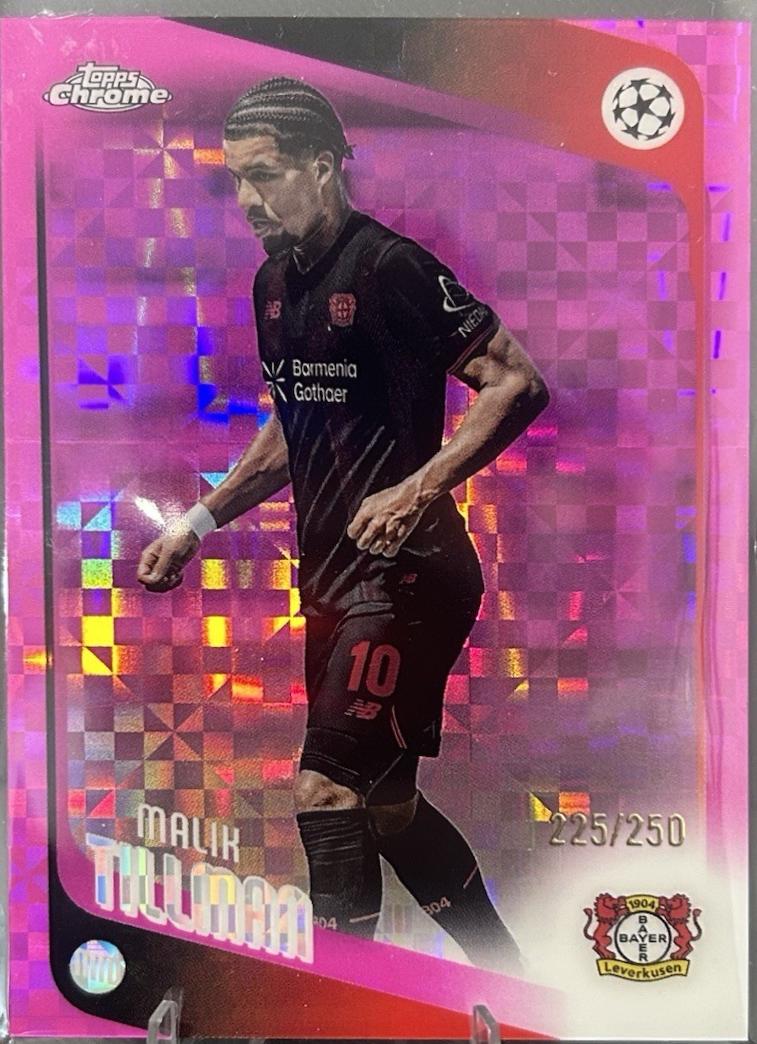 Malik Tillman [Pink Lava Refractor] #24