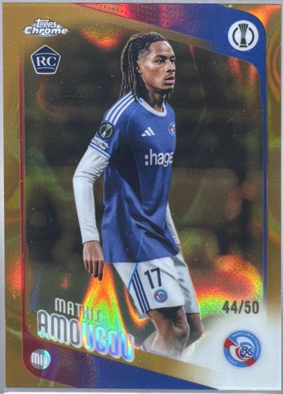 Mathis Amougou [Gold Lava Refractor] #177