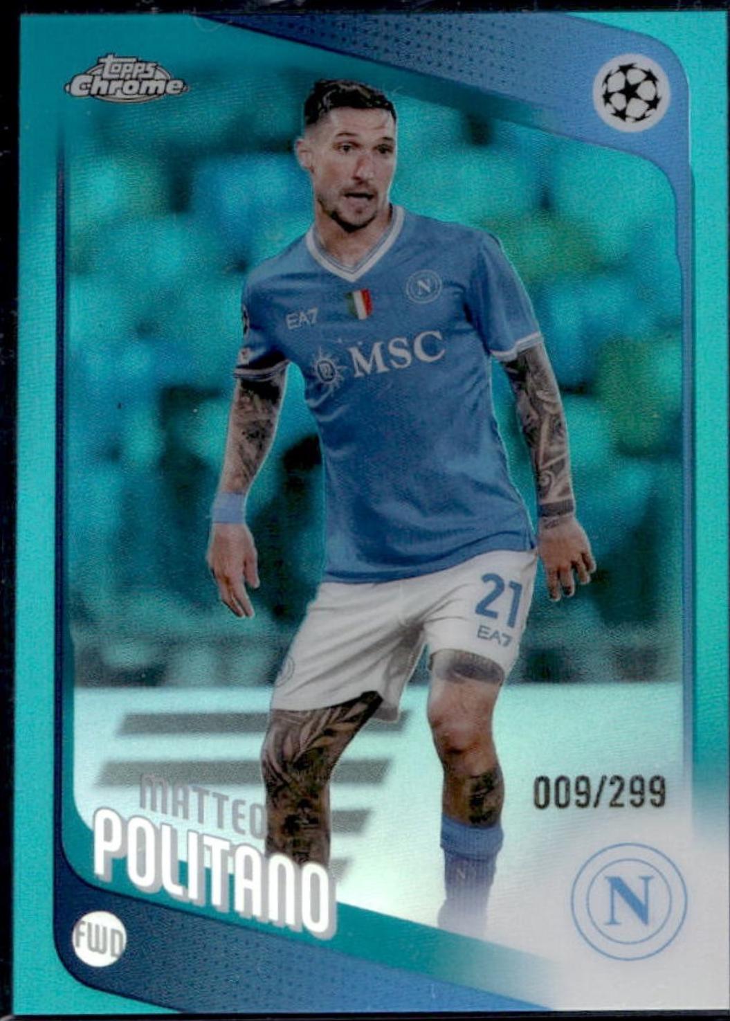 Matteo Politano [Teal Refractor] #7