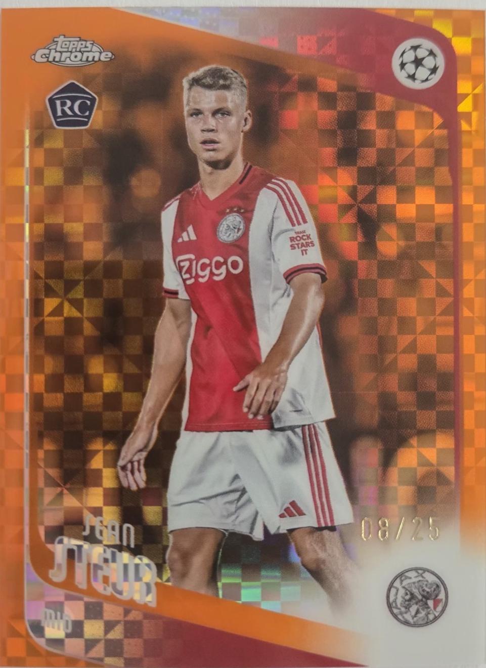 Sean Steur [Orange X-Fractor] #43