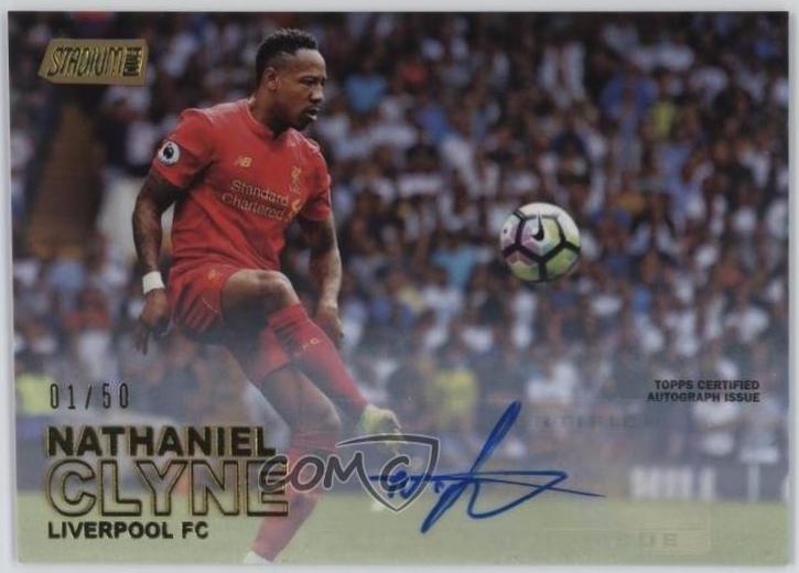 Nathaniel Clyne [Autograph Gold Foil] #61