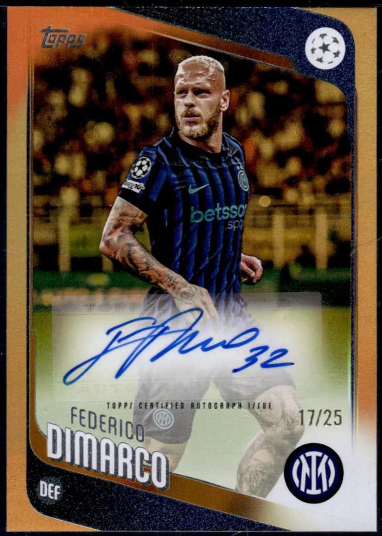 Federico Dimarco [Orange Foil] #BA-FD