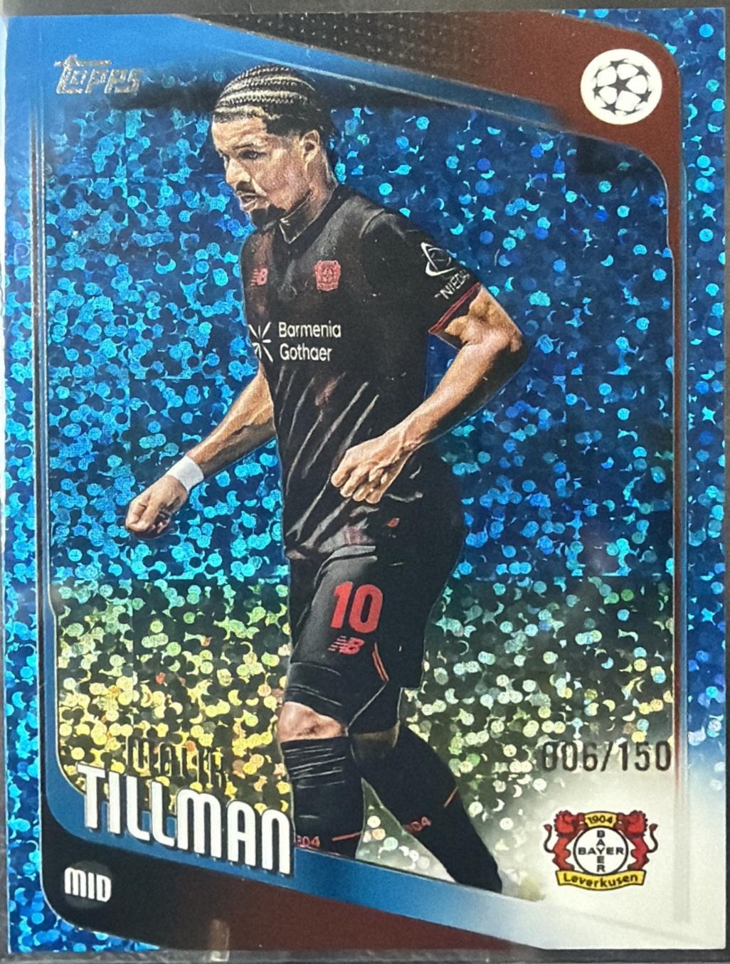Malik Tillman [Blue Foil] #24