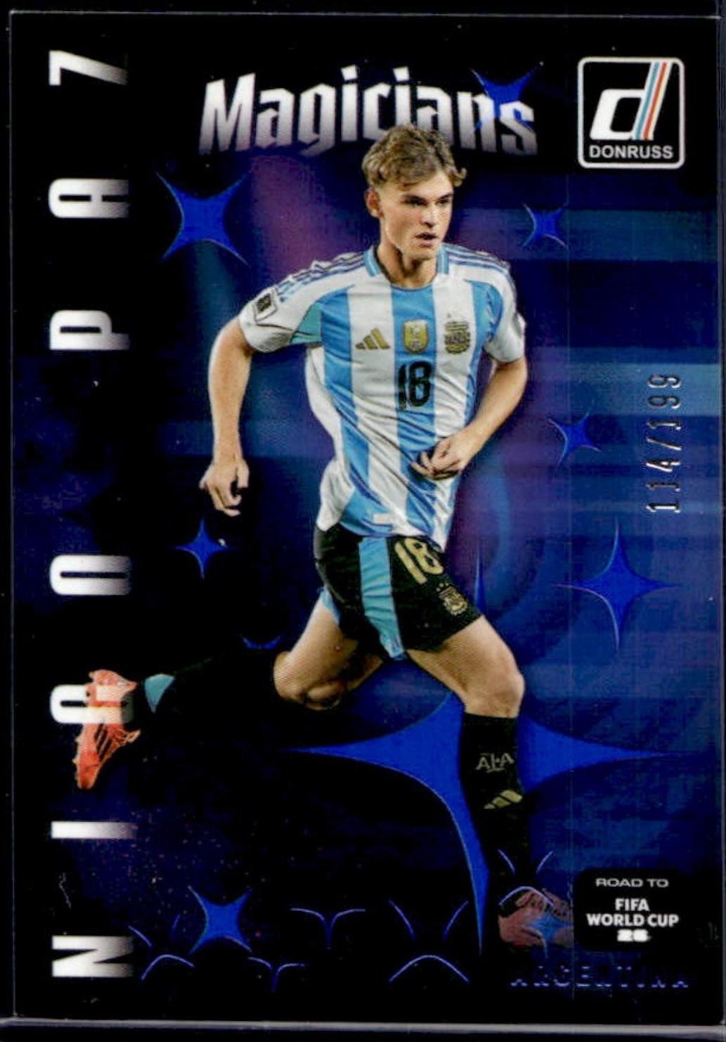 Nico Paz [Blue] #25