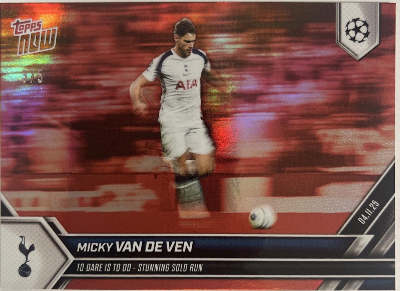 Micky van de Ven [Red] #42
