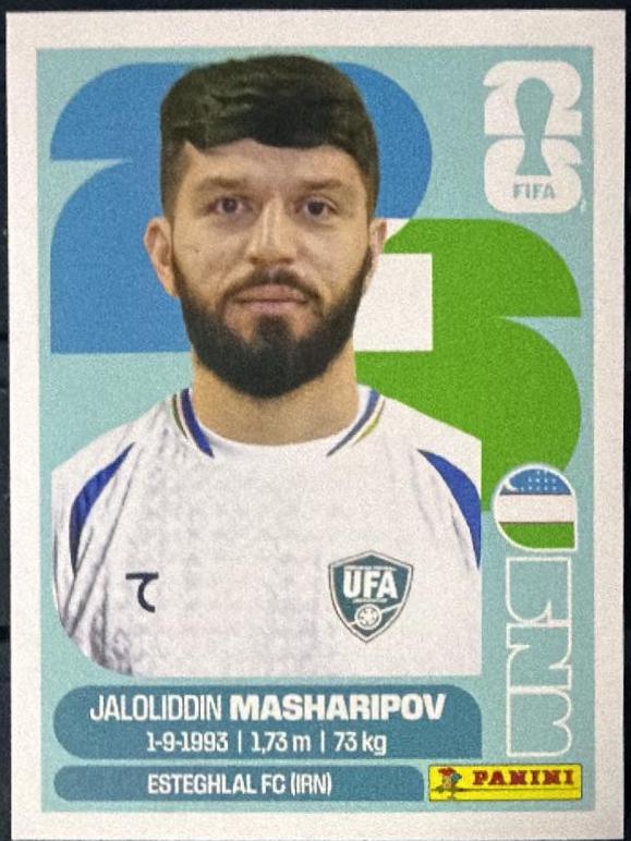 Jaloliddin Masharipov #UZB18