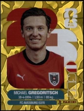 Michael Gregoritsch [Gold Flood Crumple] #AUT19