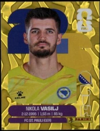 Nikola Vasilj [Gold Flood Crumple] #BIH2