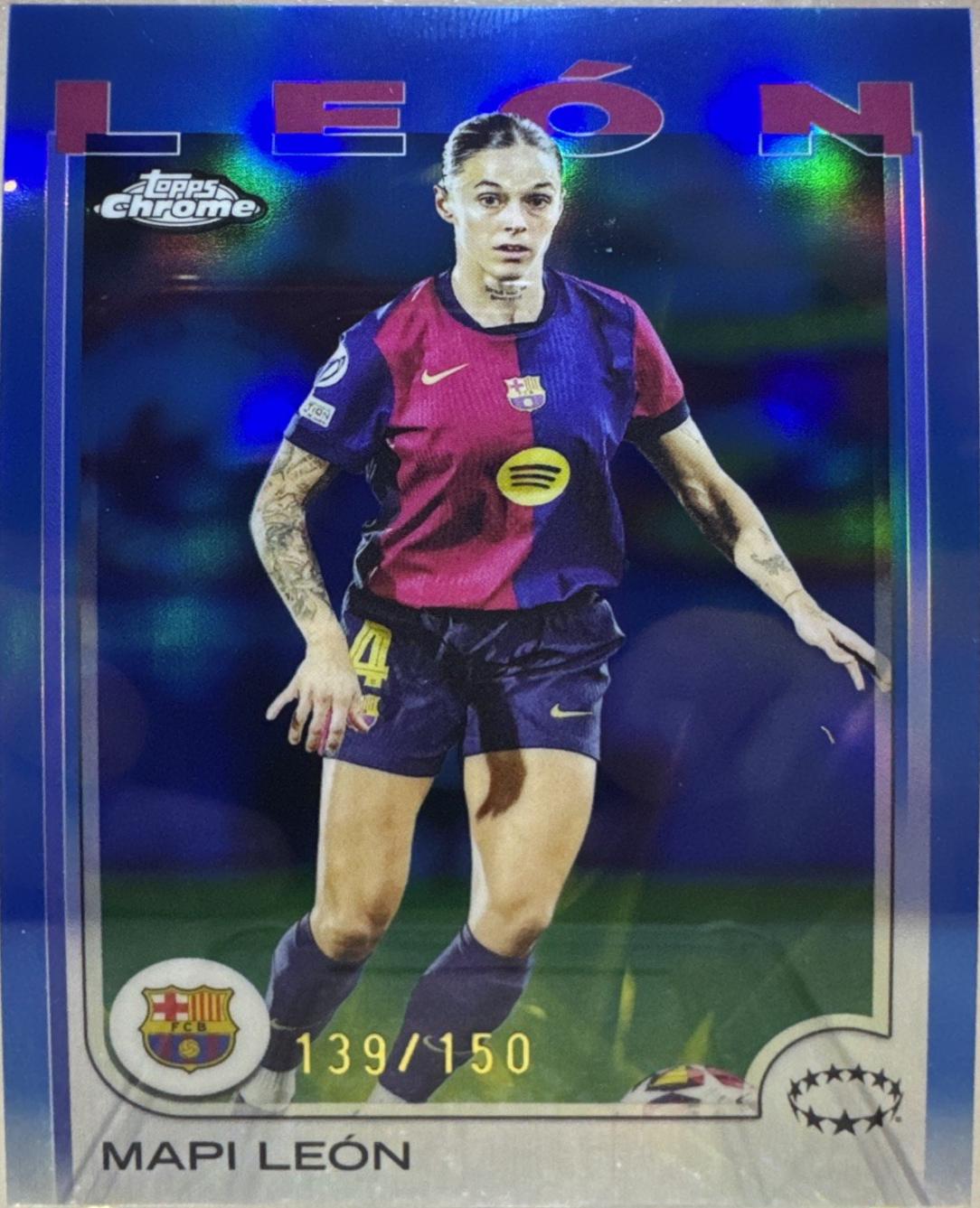 Mapi Leon [Blue Refractor] #63