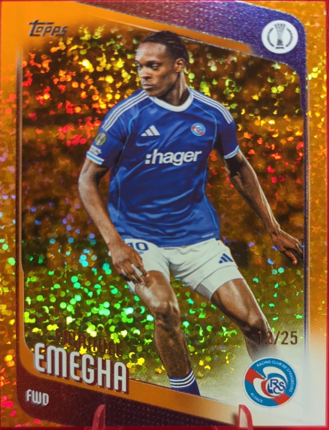 Emmanuel Emegha [Orange X-Fractor] #110