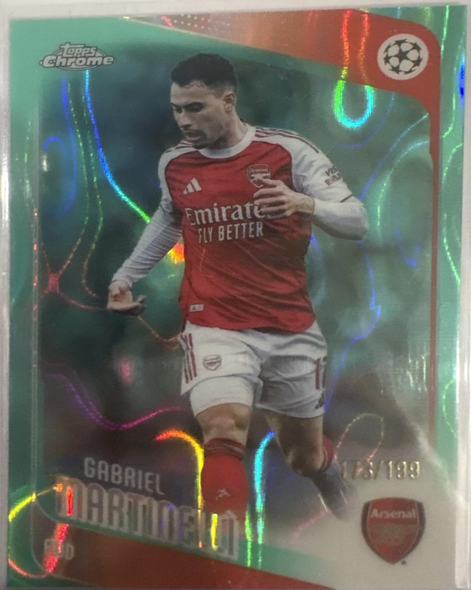 Gabriel Martinelli [Aqua Lava Refractor] #19