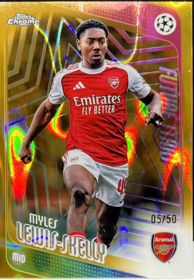 Myles Lewis-Skelly [Gold Lava Refractor] #52