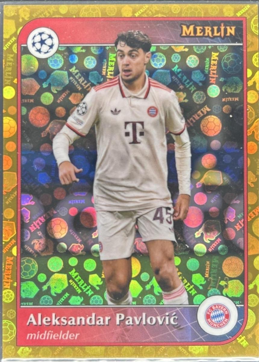 Aleksandar Pavlovic [Gold Vintage Refractor] #45