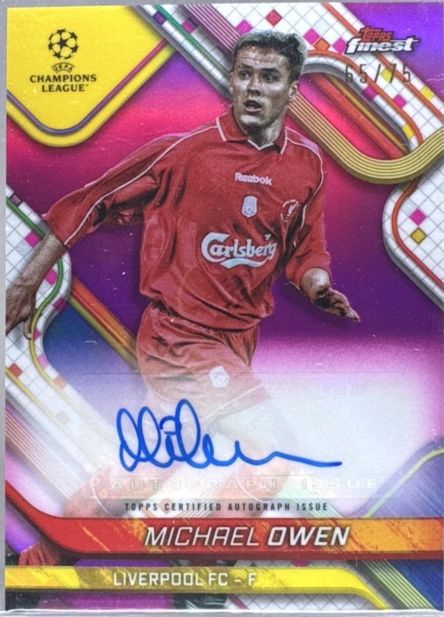 Michael Owen [Magenta Refractor] #BA-MI