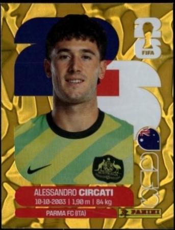 Alessandro Circati [Gold Flood Crumple] #AUS5