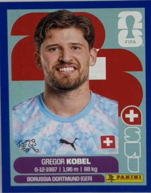Gregor Kobel [Blue] #SUI2