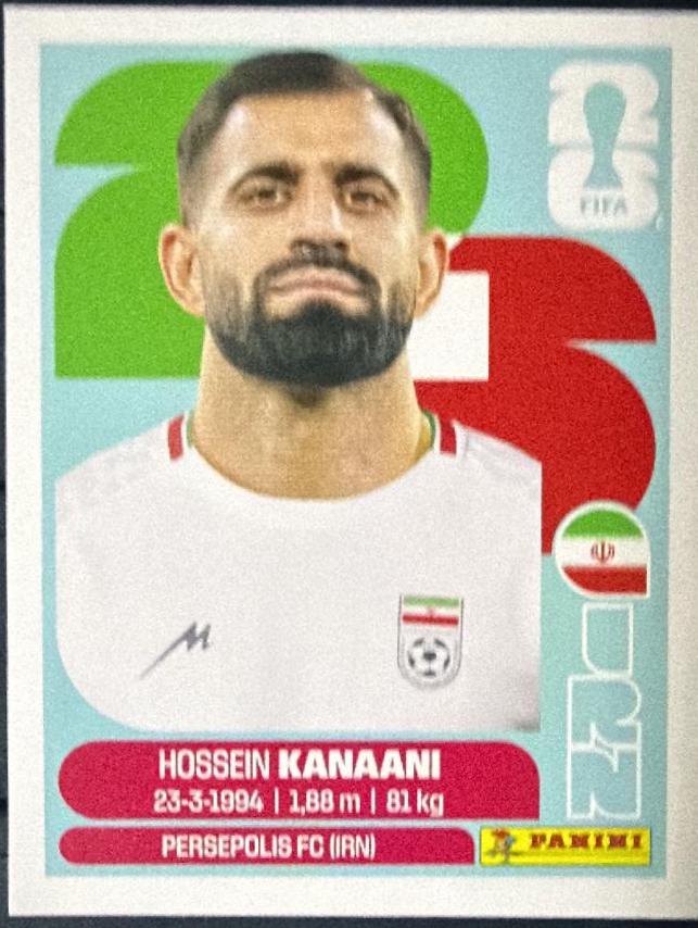 Hossein Kanaani #IRN8
