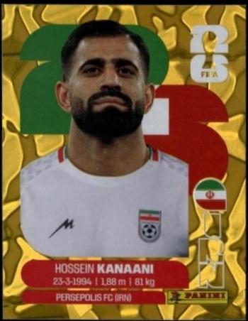 Hossein Kanaani [Gold Flood Crumple] #IRN8