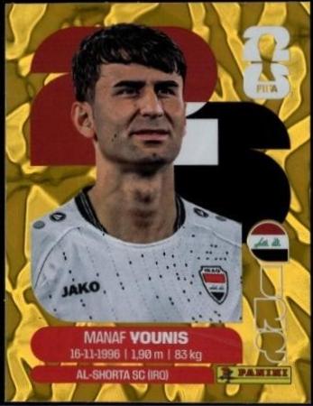Manaf Younis [Gold Flood Crumple] #IRQ8