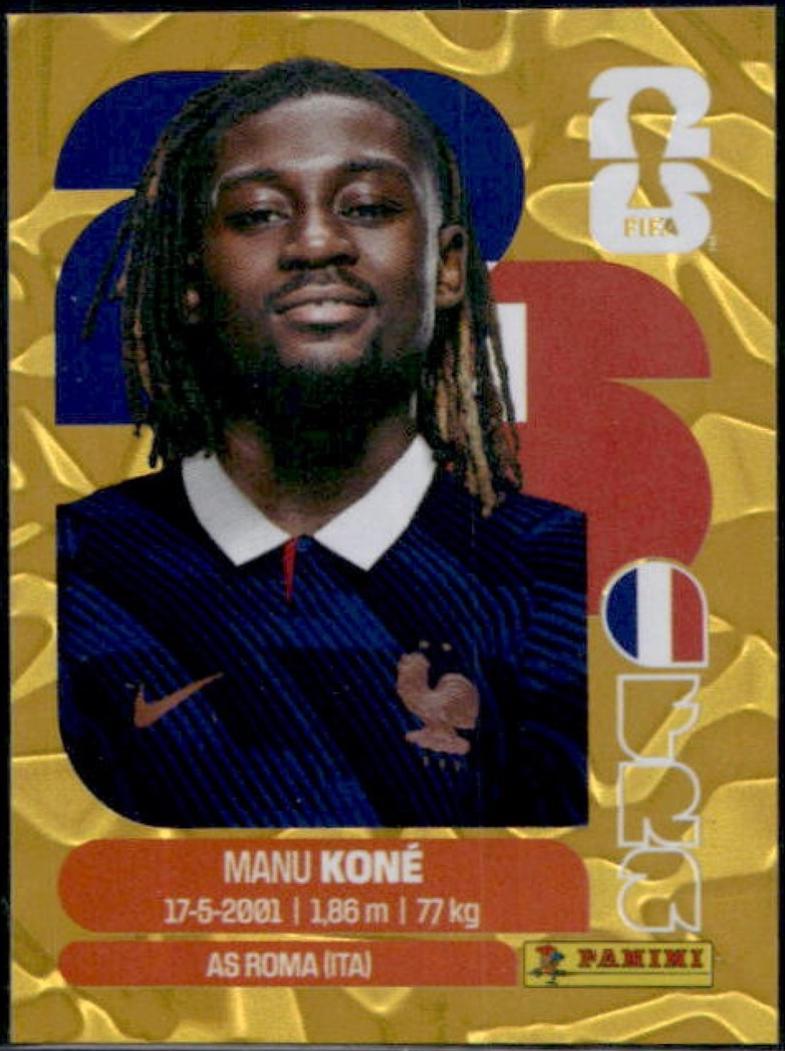 Manu Kone [Gold Flood Crumple] #FRA11