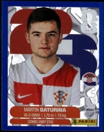 Martin Baturina [Blue Crumple] #CRO11