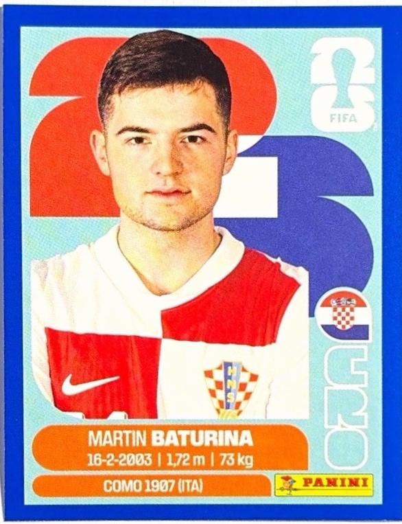Martin Baturina [Blue] #CRO11