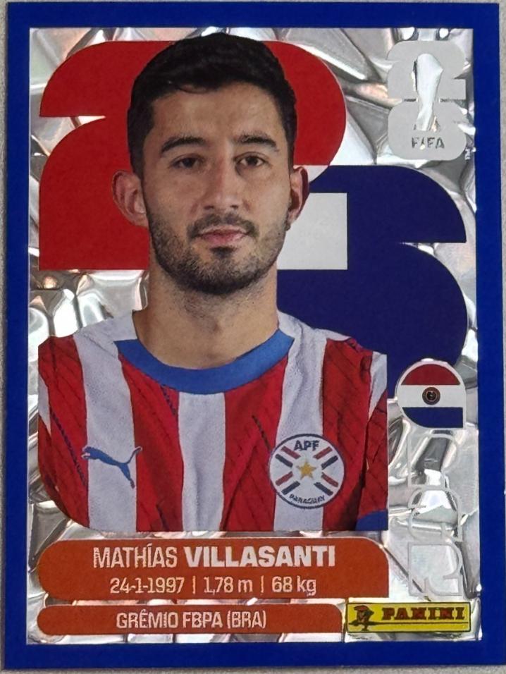 Mathias Villasanti [Blue Crumple] #PAR9