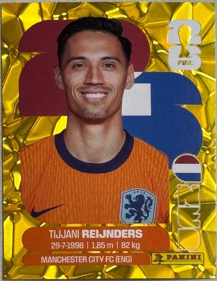 Tijjani Reijnders [Gold Flood Crumple] #NED10