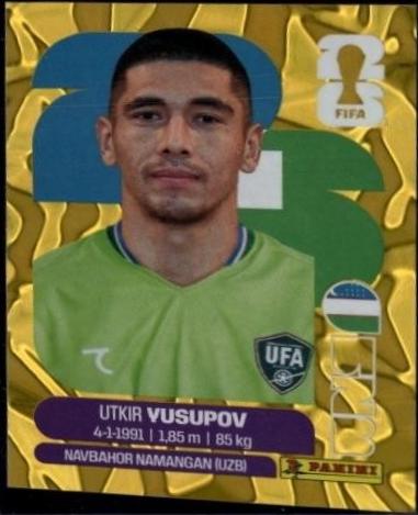 Utkir Yusupov [Gold Flood Crumple] #UZB2
