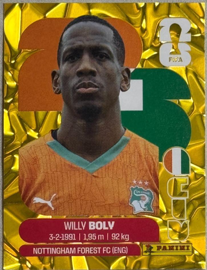 Willy Boly [Gold Flood Crumple] #CIV7
