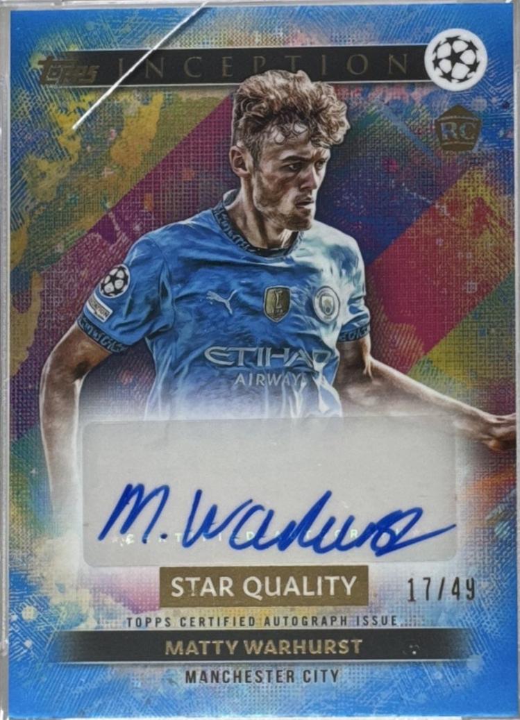 Matty Warhurst [Blue] #SQA-MW