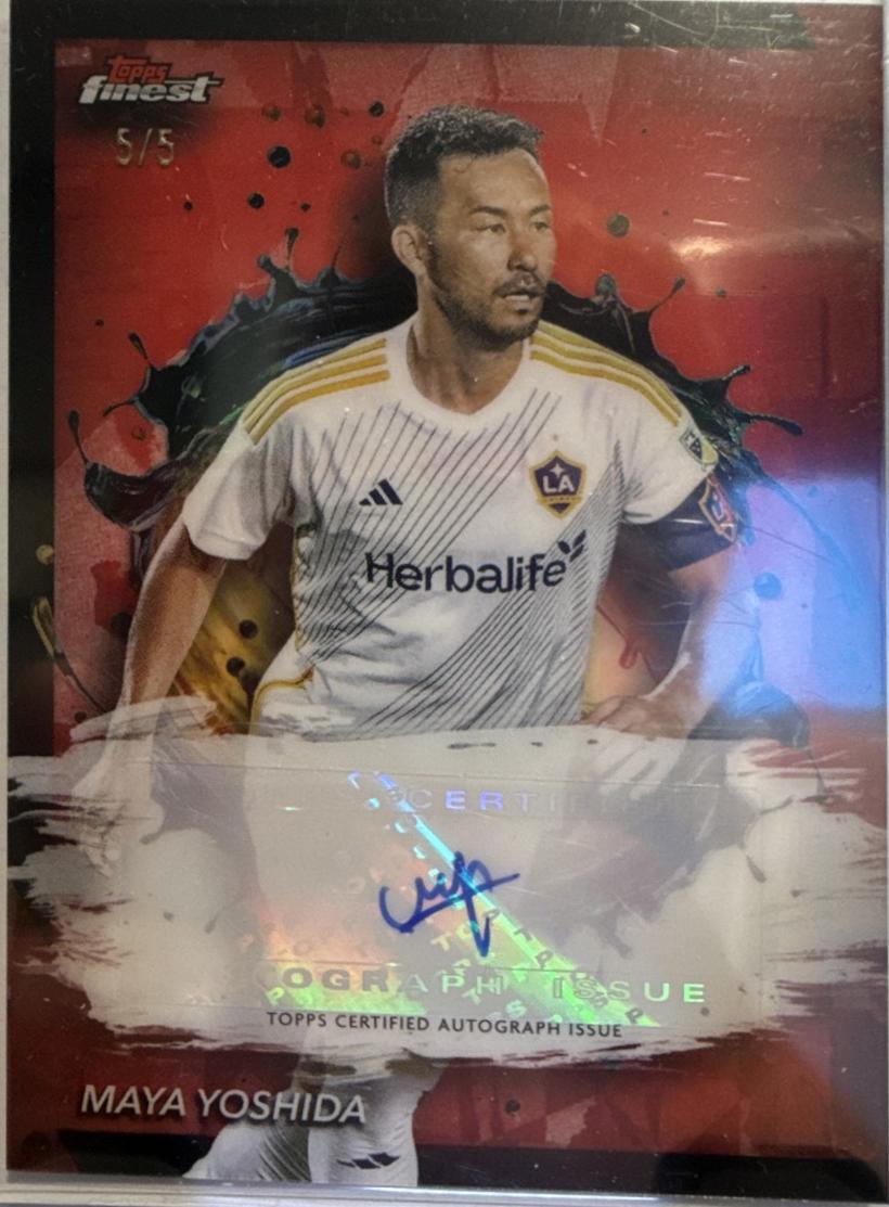 Maya Yoshida [Red Refractor] #BA-MY