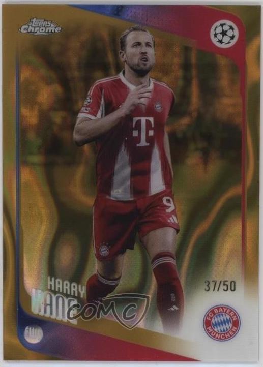 Harry Kane [Gold Lava Refractor] #182