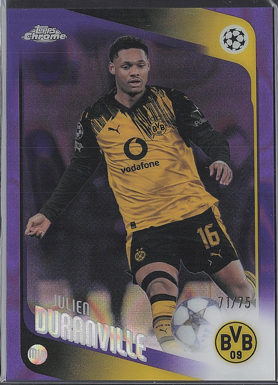 Julien Duranville [Purple X-Fractor] #25