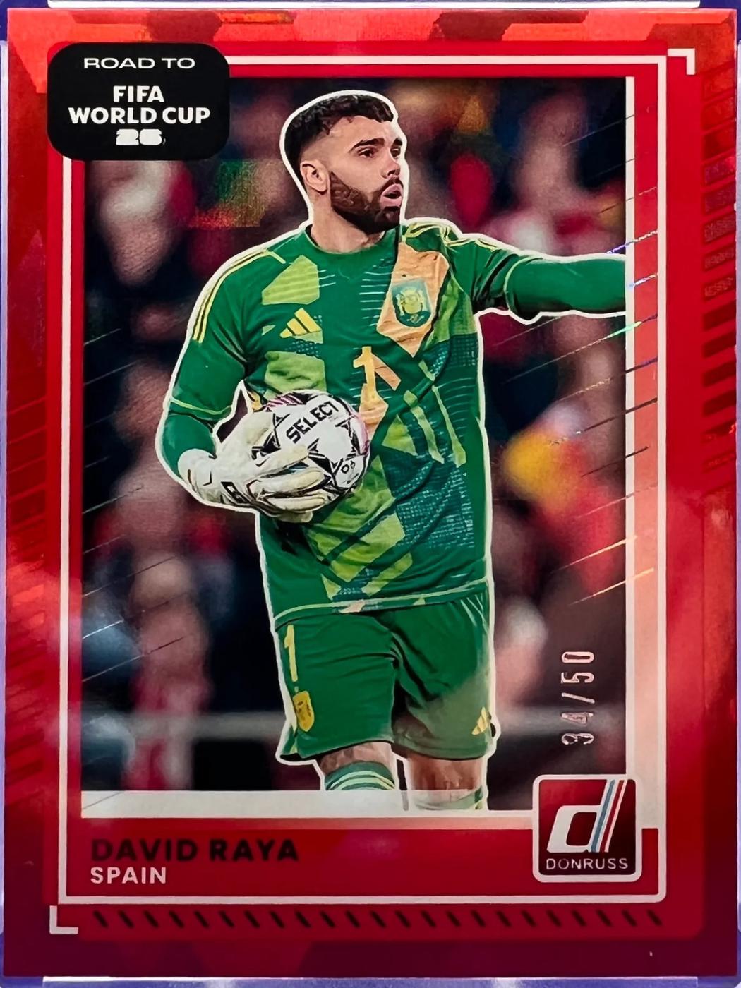 David Raya [Red Cubic] #8