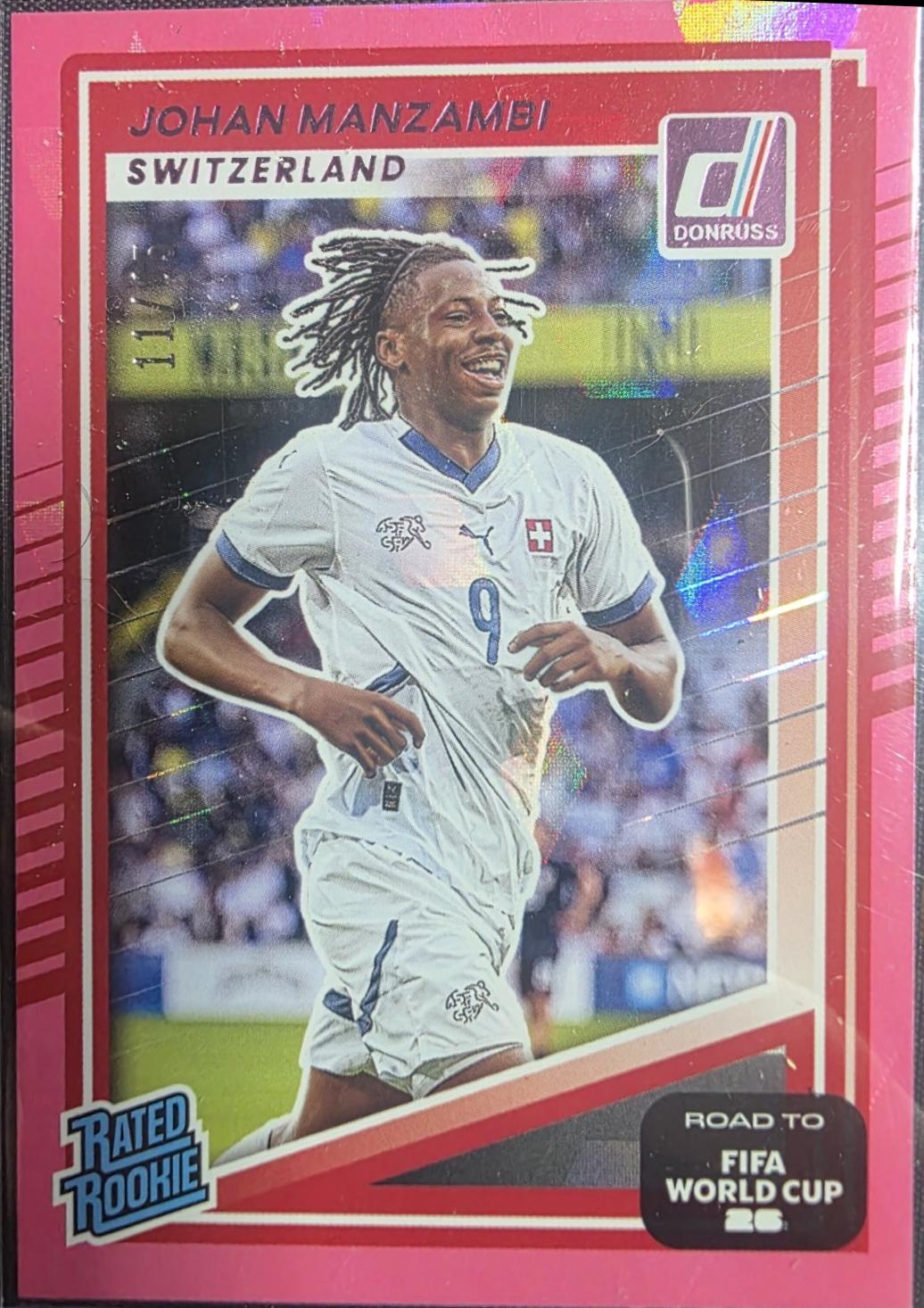Johan Manzambi [Pink Cubic] #250
