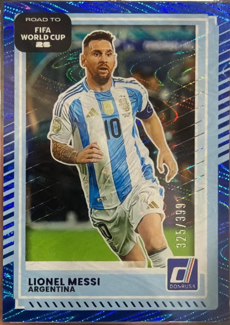 Lionel Messi [Blue Swirl] #154