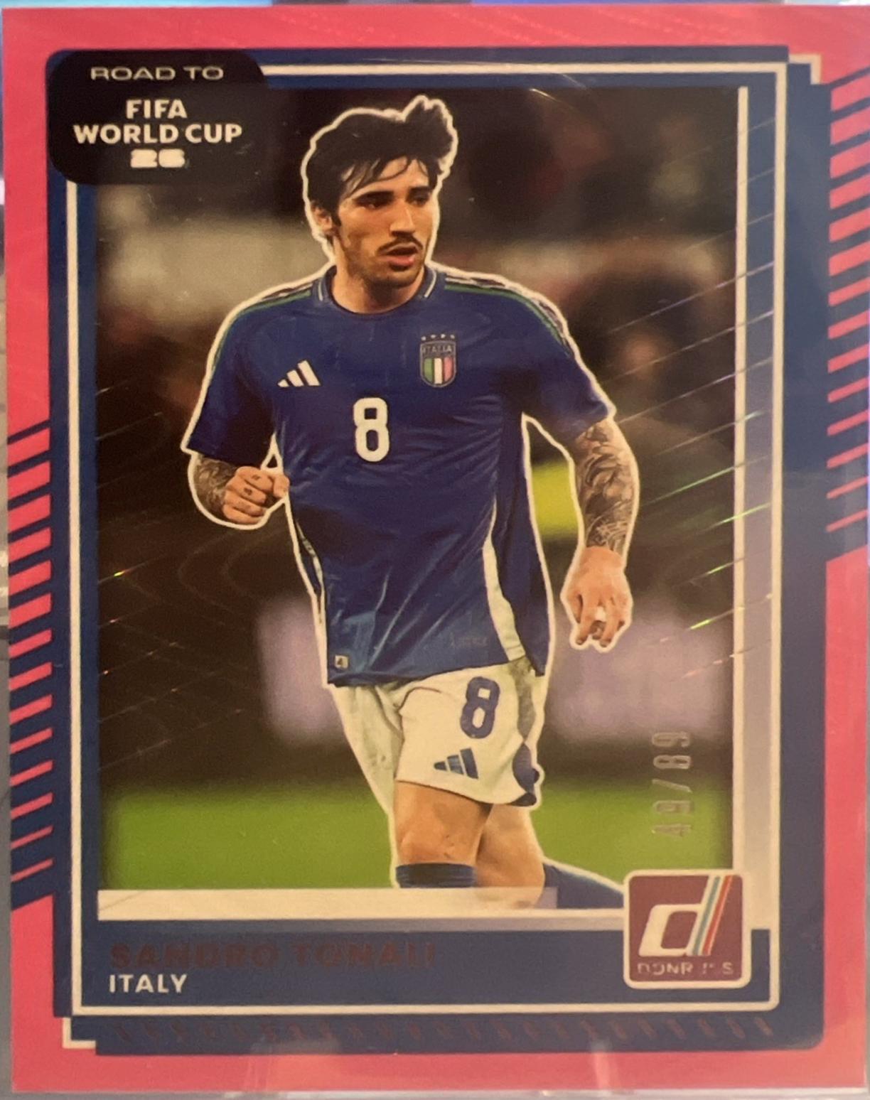 Sandro Tonali [Pink Swirl] #110