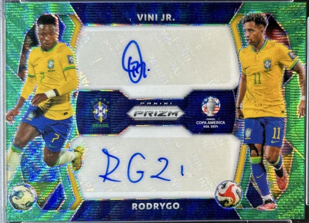 Rodrygo / Vini Jr. [Green Wave] #DS-VR